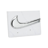 Nike Icon Air Force 1 Card Wallet - White & Metallic Silver