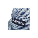 Supreme Denim Camp Cap (SS24) - Stripe