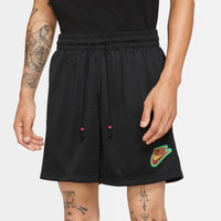 Nike Men's Nike Mesh Freak Casual Sports Breathable Knit Shorts - Black