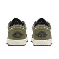 Jordan 1 Low - Black Toe Medium Olive