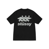 Stussy Surfwalk Pigment Dyed Tee - Black