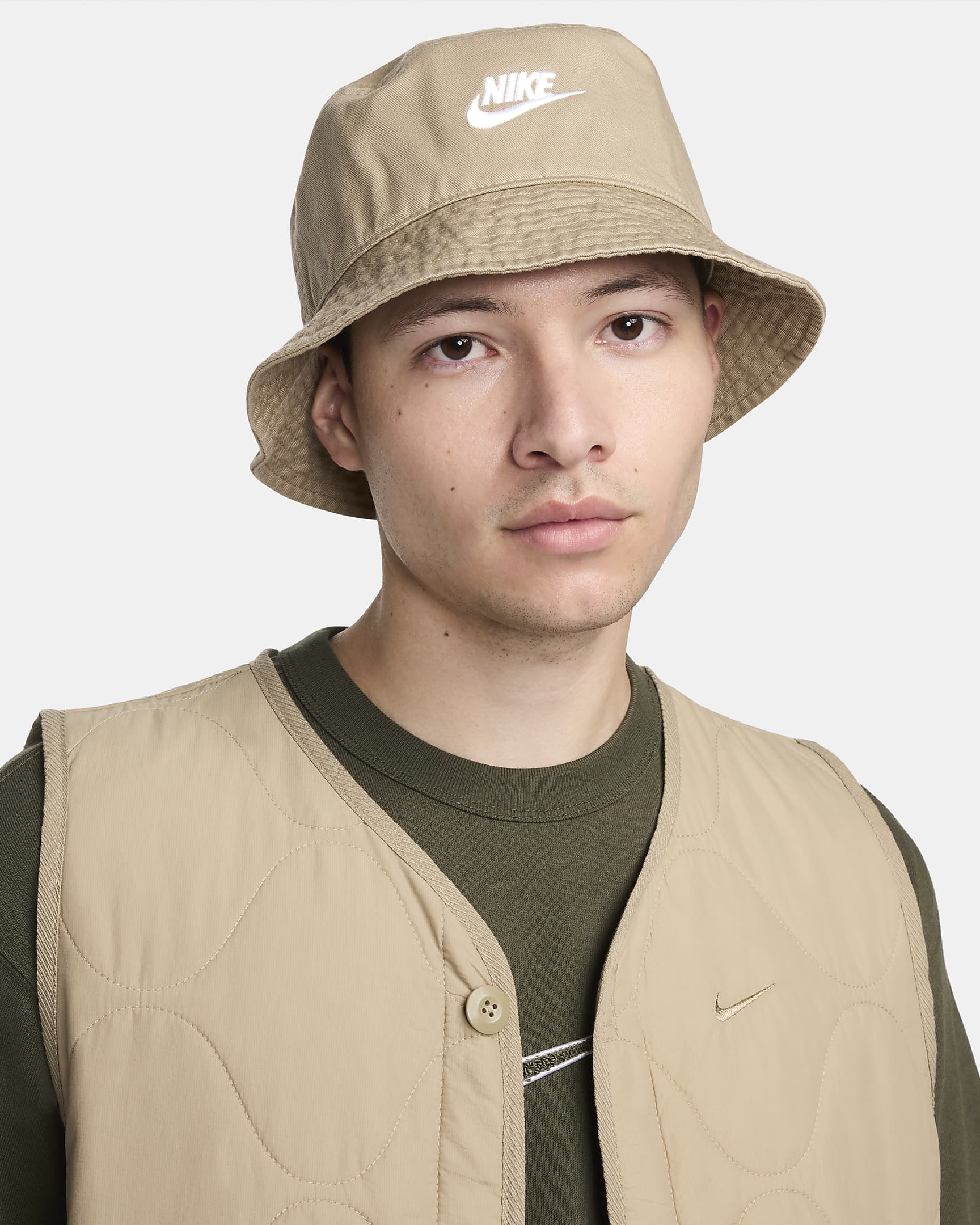 Nike Apex Futura Washed Bucket Hat Brown