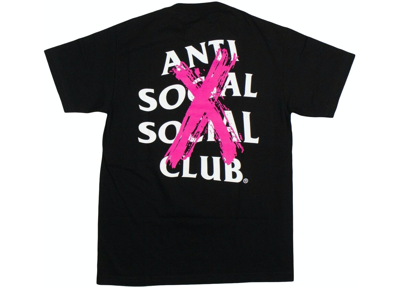 Anti Social Social Club Cancelled T shirt - Black