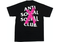 Anti Social Social Club Cancelled T shirt - Black