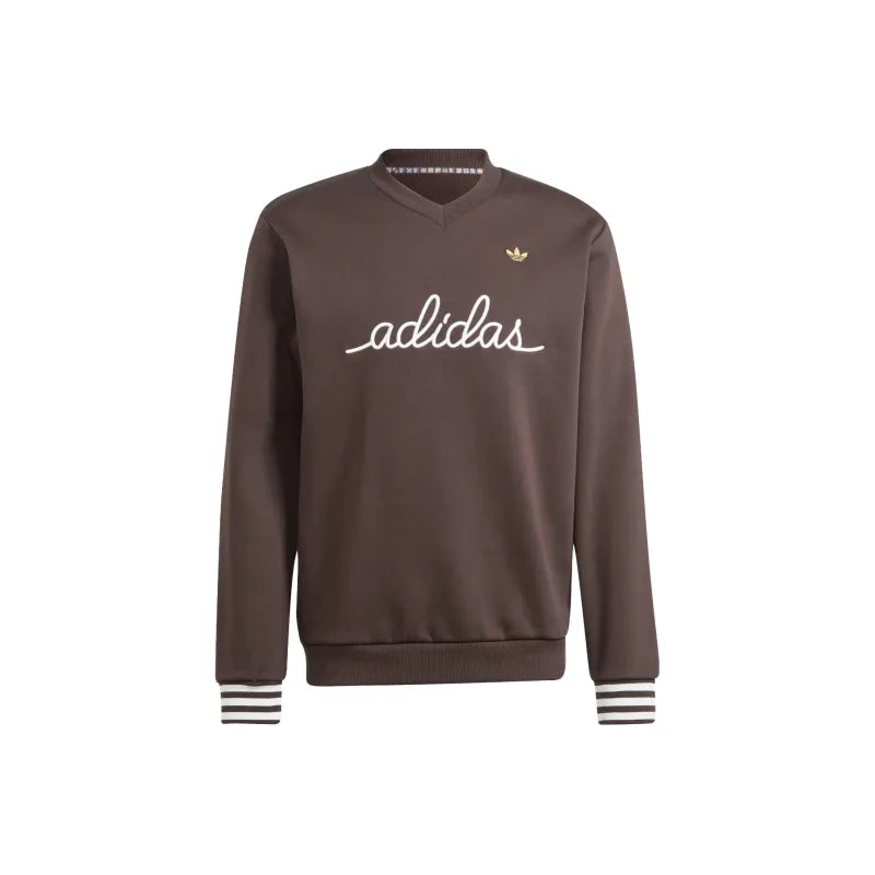 Adidas originals Nice Embroidered Sweatshirt - Brown