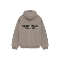Fear of God Essentials Fleece Hoodie (FW24) - Heather Gray