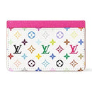 Louis Vuitton x Takashi Murakami Card Holder - White Multicolored