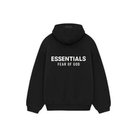 Fear of God Essentials Fleece Hoodie (FW24) - Black