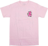 Anti Social Social Club Cancelled T shirt - Pink