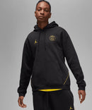 Jordan x Paris Saint-Germain Logo Fleece Pullover Hoodie