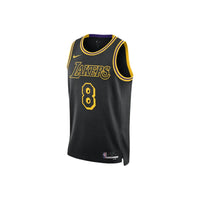 Nike Kobe Mamba Mentality Los Angeles Lakers City Edition Swingman Jersey (FW23) - Black