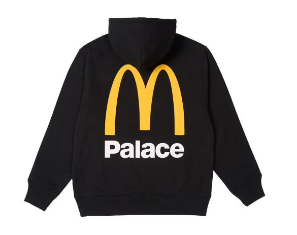 Palace x McDonald's Logo Hood - Black