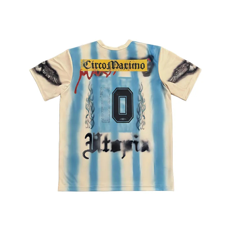 Travis Scott Argentina Soccer Jersey - Multicolor
