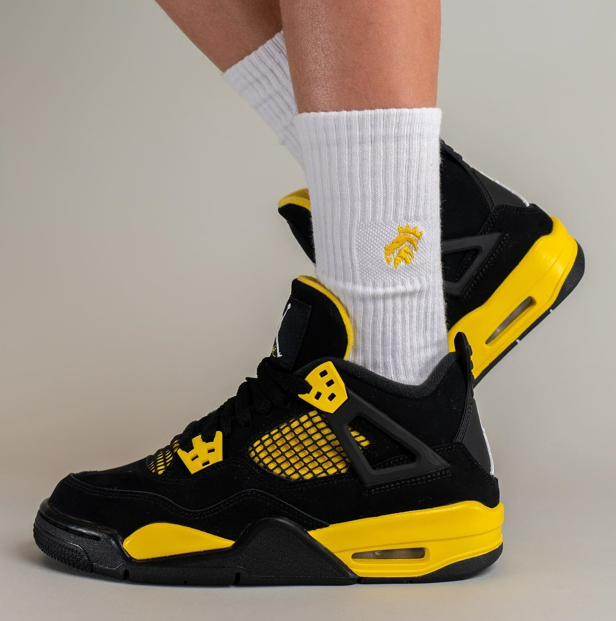 Jordan 4 Retro - Thunder (2023) (GS)