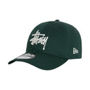Stussy New Era 9Twenty Basic Strapback - Dark Green