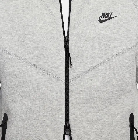 Nike Sportswear Tech Fleece Windrunner Full-Zip Hoodie - Dark Grey Heather/Black
