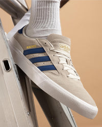 adidas Busenitz Vulc II - Crystal White Royal Blue Gold Metallic