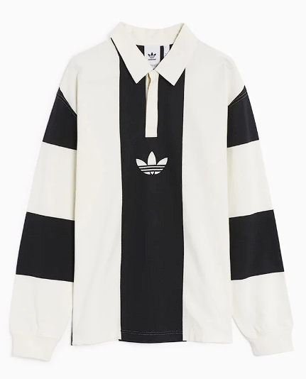 Adidas Hack Rugby Long Sleeve Tee - Black