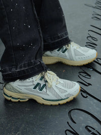 New Balance 1906R - White Green Cream