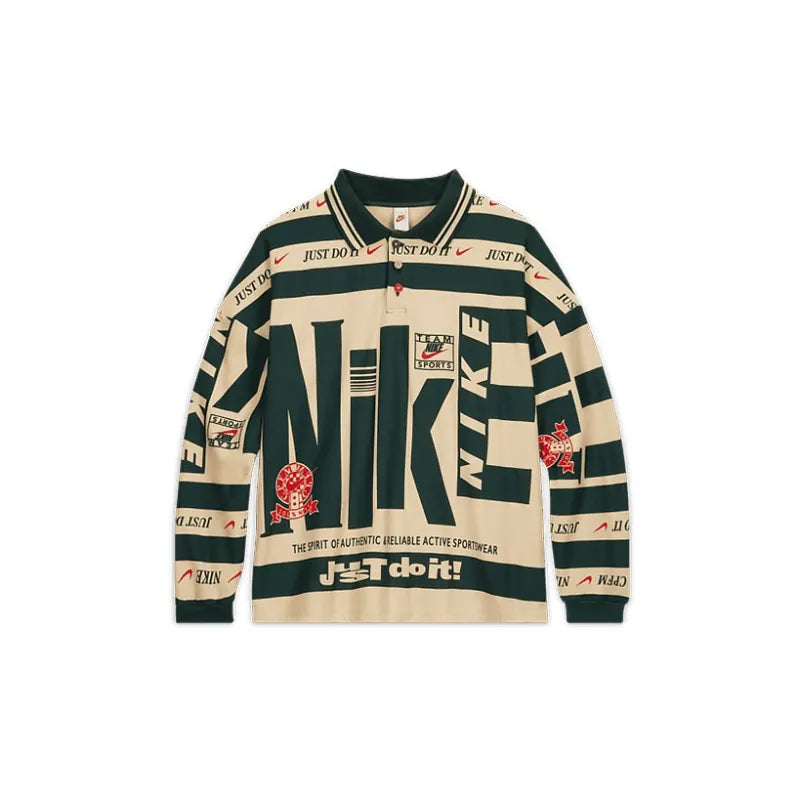 Nike x Cactus Plant Flea Market Longsleeve Polo - Natural