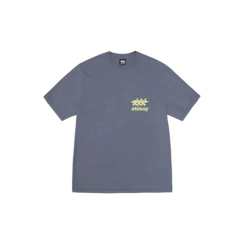 Stussy Surfwalk Pigment Dyed Tee - Indigo