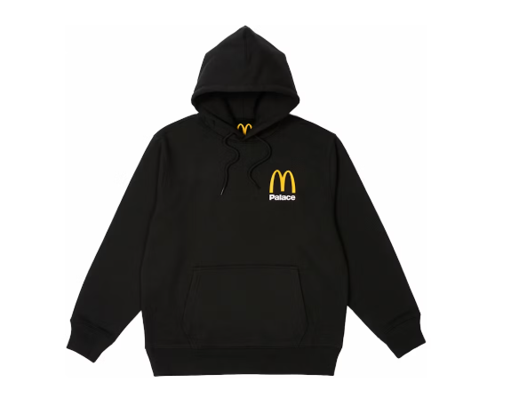 Palace x McDonald's Logo Hood - Black