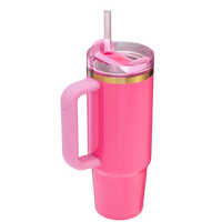 Stanley Flowstate Quencher 30oz Tumbler - Pink Parade