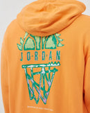 Jordan Sport DNA Washed Pullover Hoodie - Orange