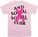 Anti Social Social Club Cancelled T shirt - Pink