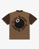 Denim Tears x Stussy Spades Team Polo - Brown