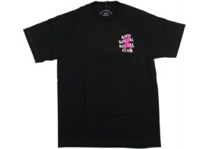 Anti Social Social Club Cancelled T shirt - Black