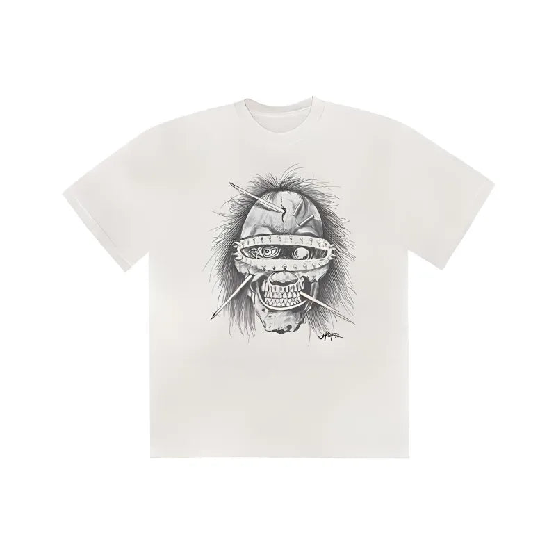 Travis Scott Utopia C4 Tee - White