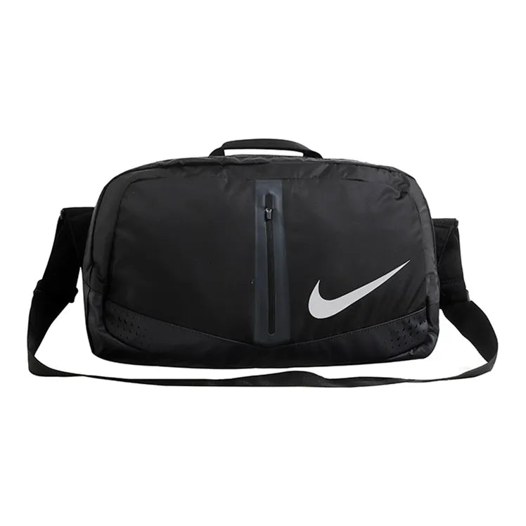 Nike Run Duffle Bags Training Running Cross Team Casual Gym Bag - Black