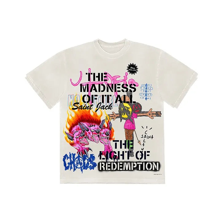 Travis Scott Utopia x St Michael 3A Tee - White