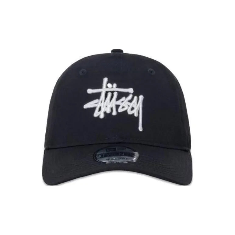 Stussy New Era 9Twenty Basic Strapback - Black