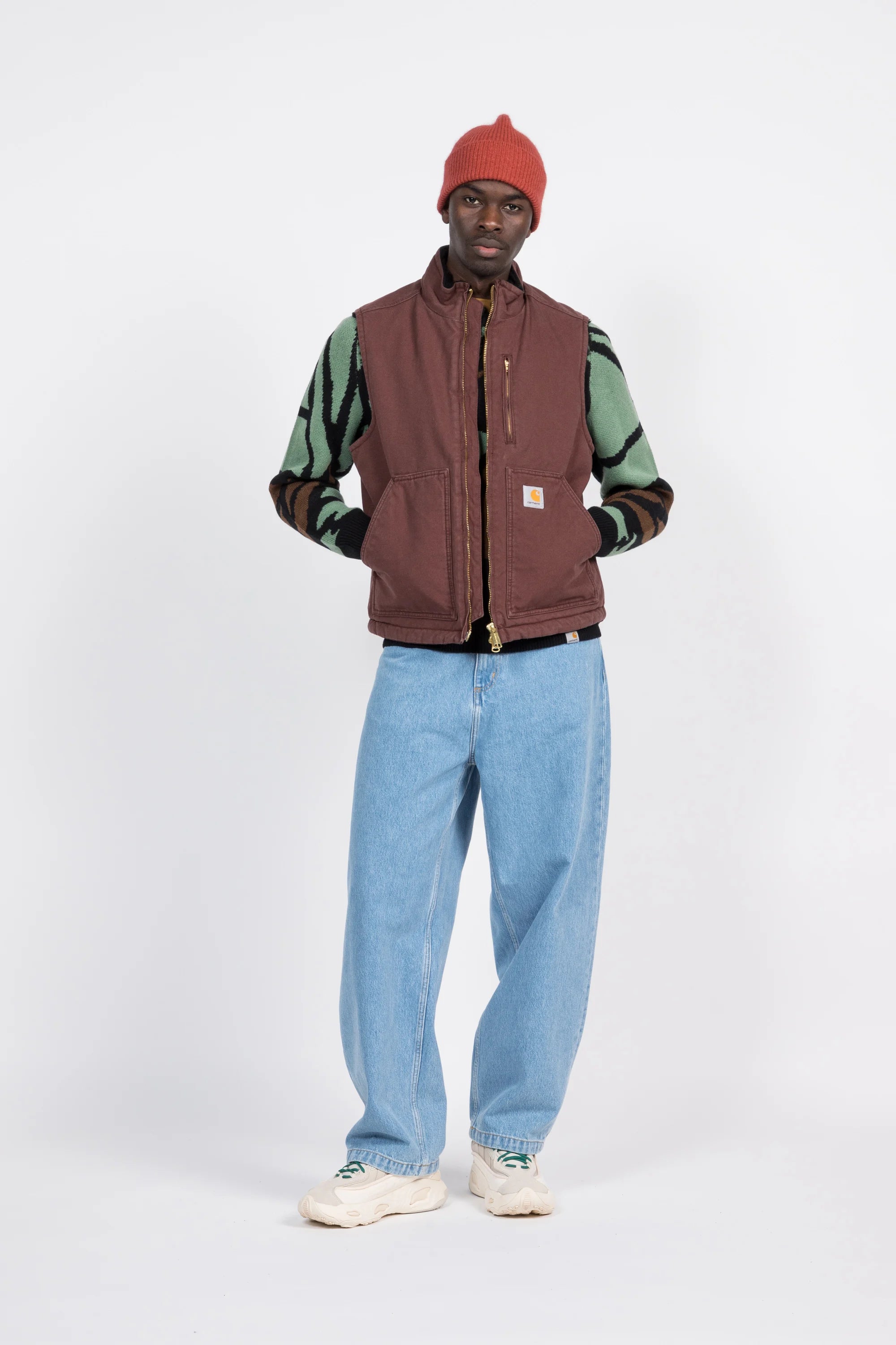 Carhartt WIPArlington Vest - Ale Heavy Stone Wash