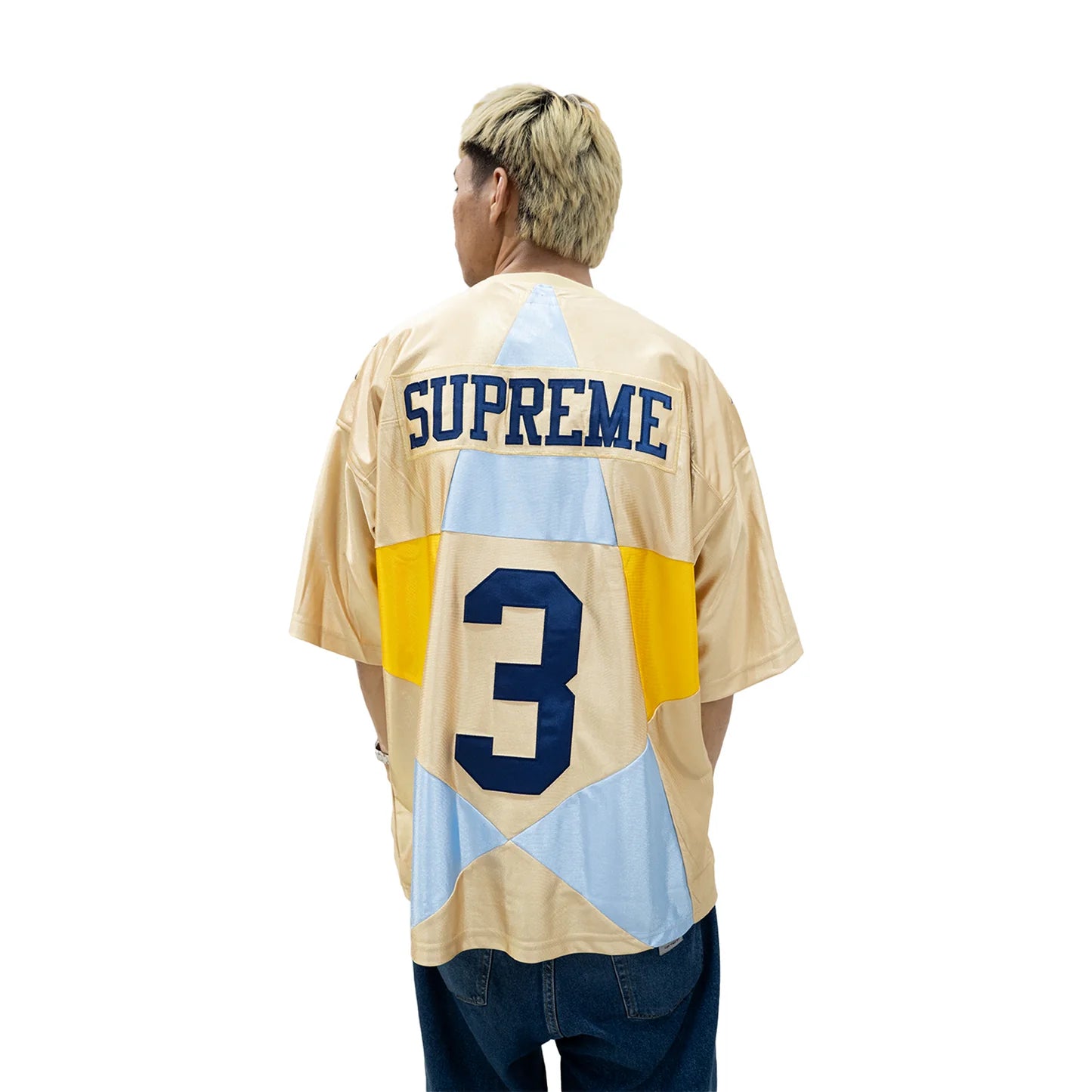 Supreme Star Football Jersey - Gold