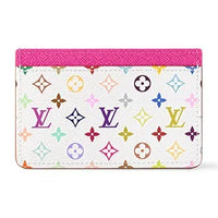 Louis Vuitton x Takashi Murakami Card Holder - White Multicolored