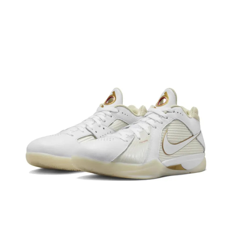 Nike KD 3 Retro - White Metallic Gold