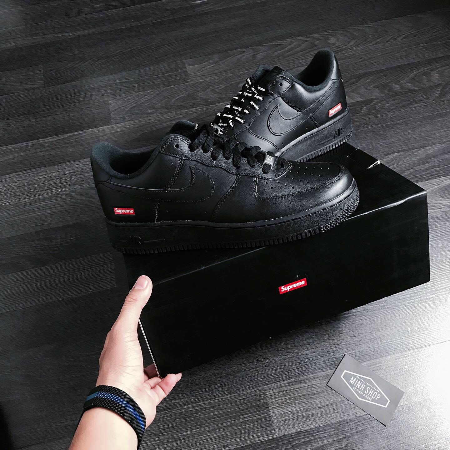 Nike Air Force 1 Low - Supreme Black