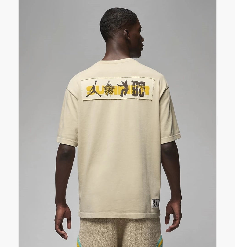 Jordan x UNION x Bephies Beauty Supply T Shirt - Beige