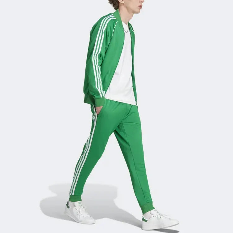 Adidas Adicolor Classics SST Track Pants - Green/White