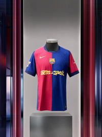 FC Barcelona x Travis Scott Limited Edition 2024/25 Jersey - Blue/Scarlet