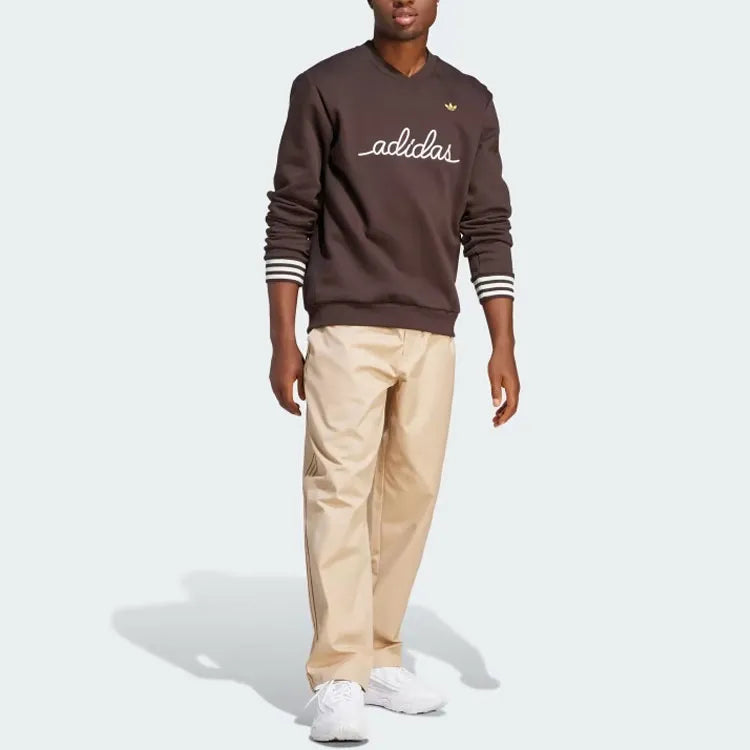 Adidas originals Nice Embroidered Sweatshirt - Brown