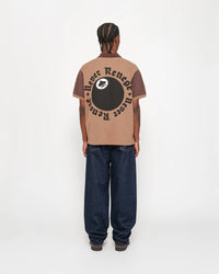 Denim Tears x Stussy Spades Team Polo - Brown