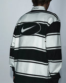 Supreme Nike Stripe Rugby - Black