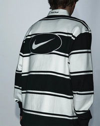 Supreme Nike Stripe Rugby - Black