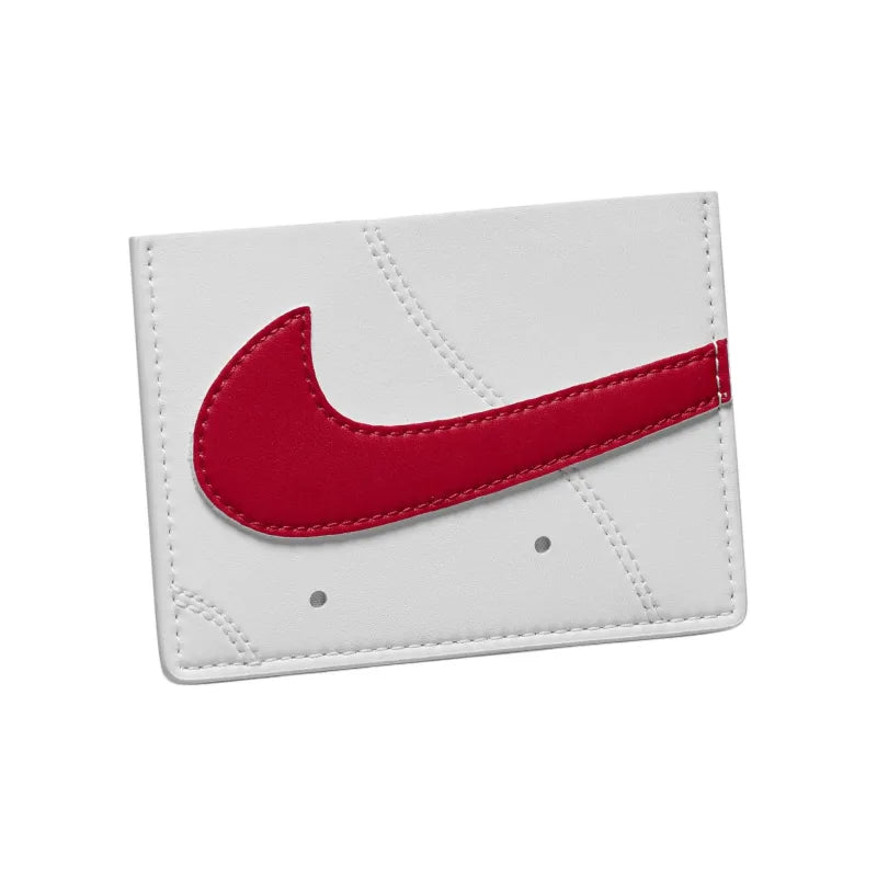 Nike Icon Air Force 1 Card Wallet - White & Red