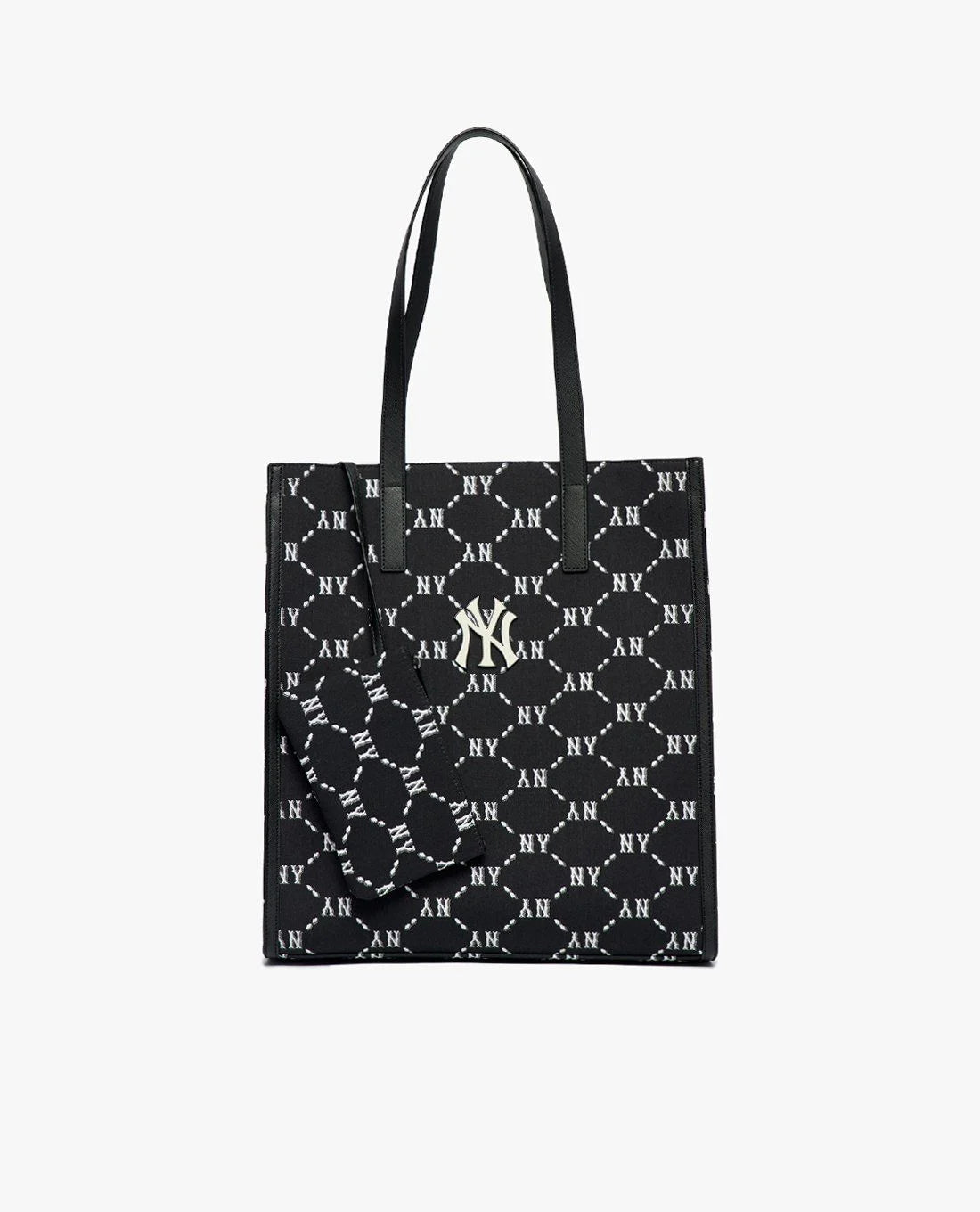 Monogram Diamond Jacquard Rectangular Tote Bag