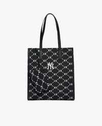 Monogram Diamond Jacquard Rectangular Tote Bag